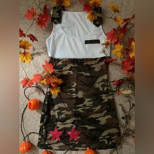 🎃Army Mini Dress Leg Avenue Halloween Costume🎃